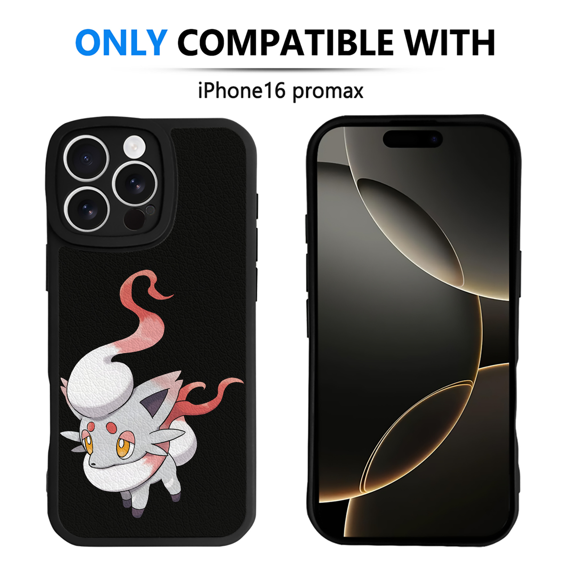 （画像用） ポケットモンスター Pokémon 【iPhone 16シリーズ対応】シリコンスマホケース（レザー調） 材質：シリコン